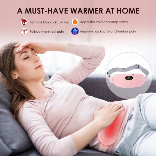 Heating And Vibrating Digital Period Pad For Healing Period Cramps – Women’s Care Pin Relief